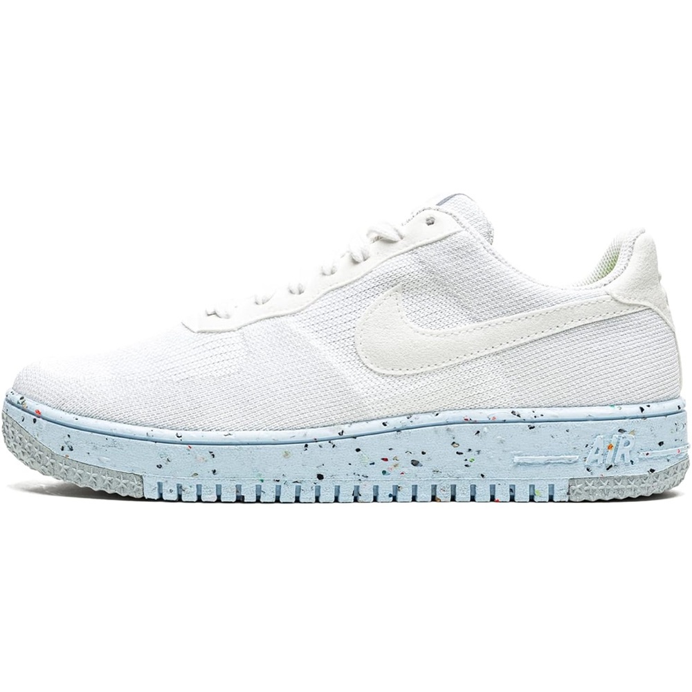 Nike Air Force 1 FlyKnit white sneakers sz 7.5